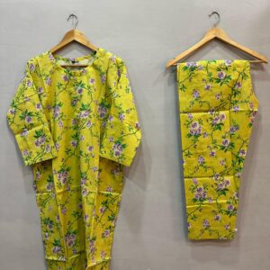 LONG CO-ORD SETS | DESIGN NO 1 | LAWN 2 PIECE |