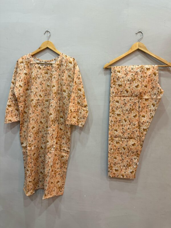 LONG CO-ORD SETS | DESIGN NO 2 | LAWN 2 PIECE |