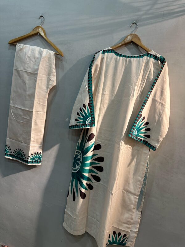 LONG CO-ORD SETS | POLLY SOFT SUMMER COTTON | DESIGN NO 1 | - Image 3