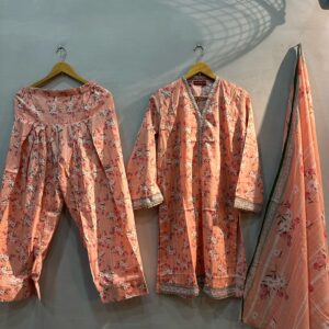 FARSHI LIGHT PINK | 3 PIECE | LAWN STUFF |