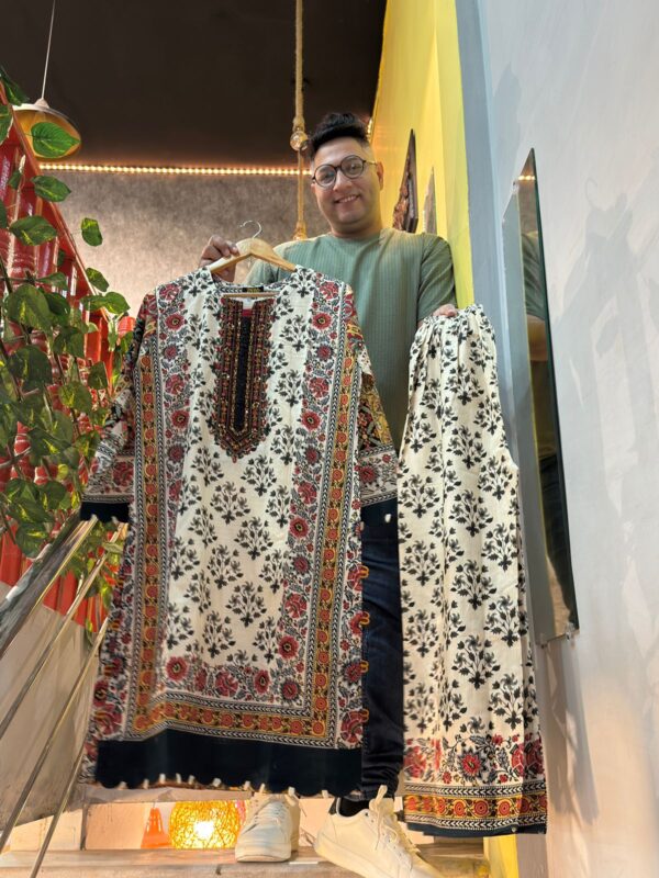 BEAUTIFULL JORA | WINTER SLUB SOFT KHADDAR STUFF | 3 PIECE |