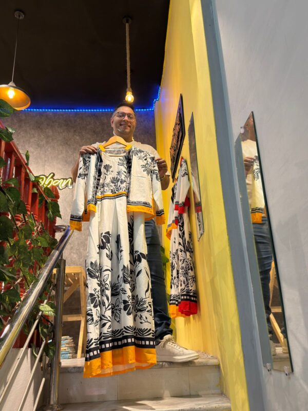 MUSTARD YELLOW MAXI + KOTI | CREPE STUFF | - Image 5